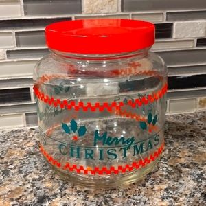 Merry Christmas Cookie Jar